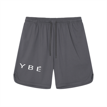 Mesh-Lined Quick-Dry Performance Shorts